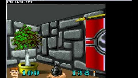 Wolfenstein 3D on Project Tempest v0.95 - Atari Jaguar Emulator
