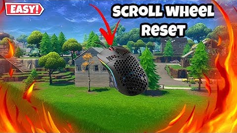 How to scroll wheel reset on keyboard and mouse (Easy)