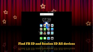 Find FB id and Session id Android/IOS 2018 New method