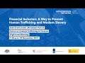 Financial Inclusion - A Way to Prevent Human Trafficking and Modern Slavery