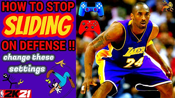 HOW TO STOP SLIDING ON DEFENSE! CHANGE THIS NOW! QUICK FIX! BEST TUTORIAL & EXPLANATION ON NBA 2K21