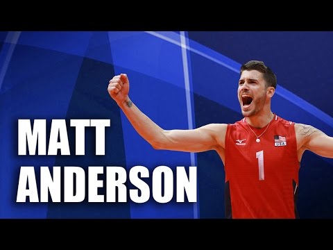 Видео: Matt Anderson Volleyball Star of the USA