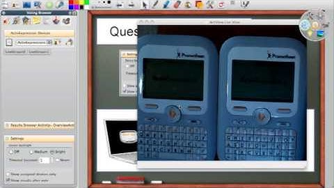 ActivExpression Device Backlight