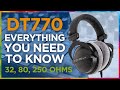 Beyerdynamic DT770: EVERYTHING you should know (32, 80, 250 ohms)