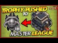 MADE IT TO MASTER LEAGUE!!! | Trophy Push - Town Hall 9