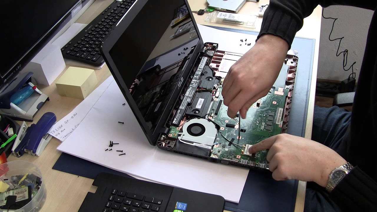  New ASUS F751LN X751 F751 F750 RAM Memory SSD HDD Upgrade Keyboard Battery Umbau Aufrüstung Tutorial
