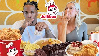 We Ate Jollibee For 24 Hours In The Philippines | Charles & Alyssa Forever