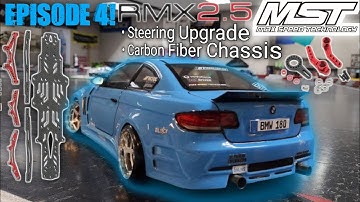 MST RMX 2.5 Episode 4 Carbon Fiber Chassis Body and Steering Upgrades!