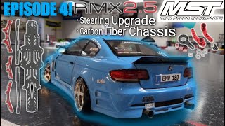 MST RMX 2.5 Episode 4 Carbon Fiber Chassis Body and Steering Upgrades!