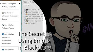 The Secret to Using Emojis in Blackboard screenshot 3