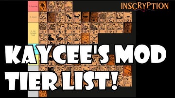 ALL CARDS Tier List! | Inscryption Kaycee