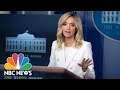 Live: White House Holds Press Briefing | NBC News