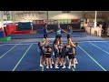 Cheer Camp Pyramid 2017