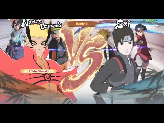 Naruto Bayron Mode VS Sai | Naruto Ultimate Ninja Storm 4 class=