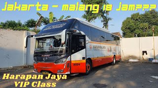HARAPAN JAYA VIP BUS | CHEAPEST FARE JAKARTA - MALANG FULL TRANS JAVA TOLL | 18 HOURS? WHY IS IT ...
