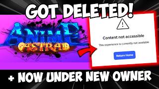 Anime Astral GOT DELETED! - Moved to New Group