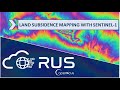 RUS Webinar: Land Subsidence Mapping with Sentinel-1 - HAZA03