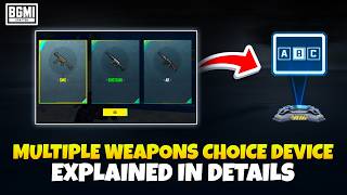 How To Add Multiple Guns in WOW Map | How To Use Multiple Choice Decision Device | BGMI WOW Tutorial