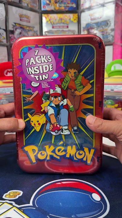 Should I Open it? Or Should I Keep it Sealed? - Episode 386 - Rare Topps Pokemon TV Animation Tin