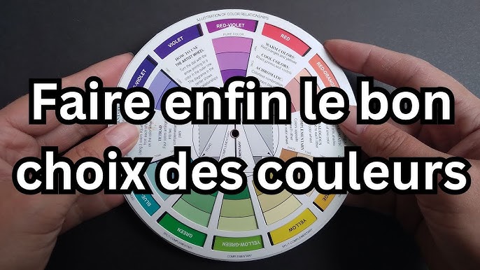 Petit vocabulaire des couleurs et cercle chromatique - Les