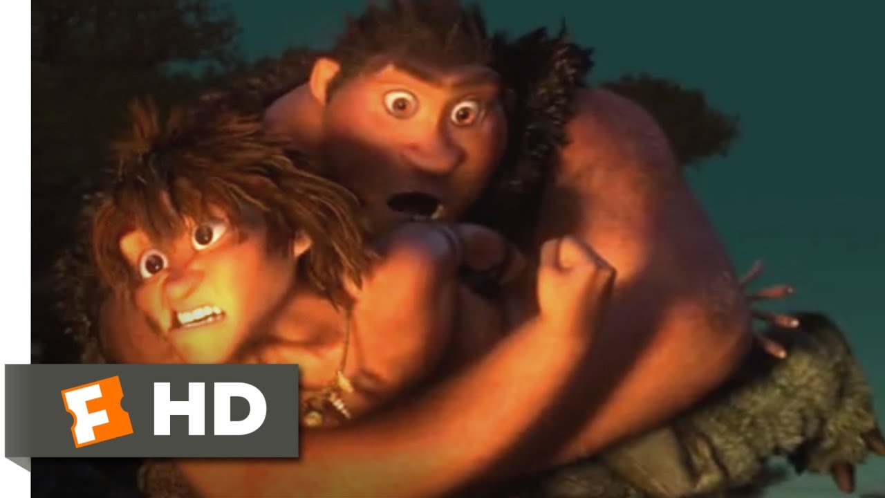 The Croods 2013   Family Finds Fire Scene 410  Movieclips