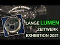 A. Lange &amp; Söhne Exhibition With New Zeitwerk Lumen Honey Gold 2021 Shanghai