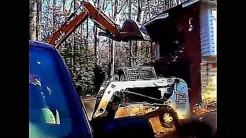 Home split level demolition