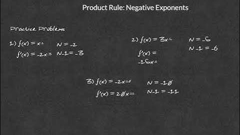 Master the Product Rule with Negative Exponents