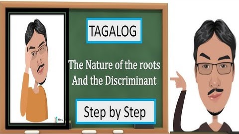 Nature Of The Roots of  Quadratic Equations  and the Discriminant.