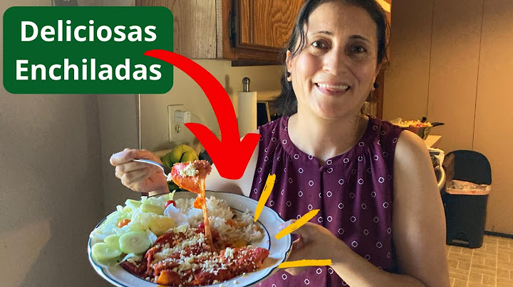 #97 Como Preparar Enchiladas Rojas faciles y  Economicas