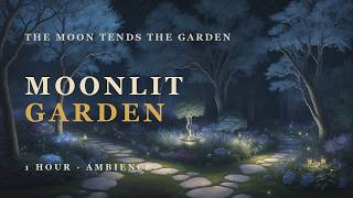 The Moon Tends the Garden | Fantasy Ambience & Music | 1 Hour Study, Reading, Sleep 🌙 screenshot 5