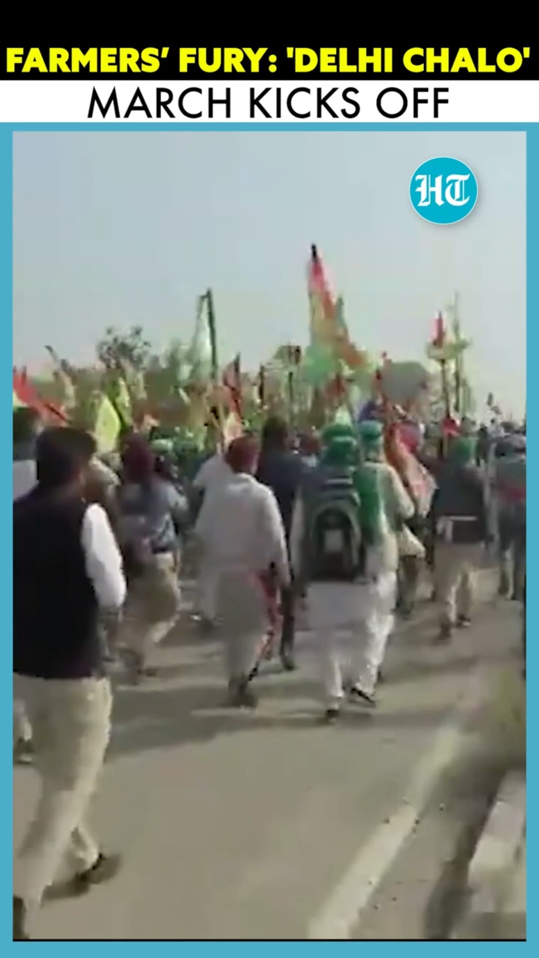 'Delhi Chalo' Begins: Farmers Mobilize at Sambhu Border with a List of Demands