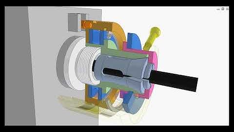 Collet chuck for lathe