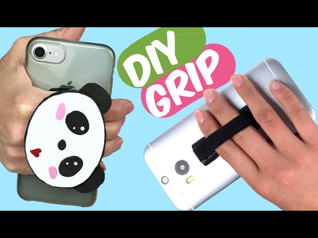 NiArt DIY Phone Grip Holder Kit 9 patrones de animales, 6 formas