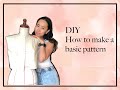 (easy!)原型の作り方   How to make a basic pattern