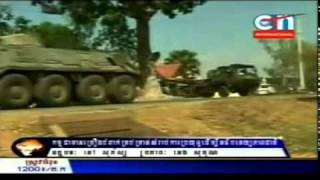 Cambodia Cavalry Deployed at Preas Vihear Due to Thai troop want to invade Cambodia territory