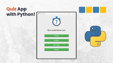 How to Build a Quiz App in Python Using Tkinter and Pandas #python