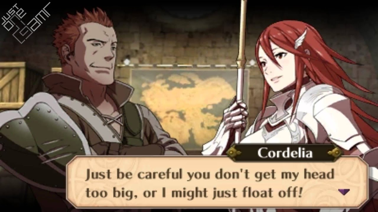 Rank C, B, A, and S support conversations between Gregor and Cordelia.Game ...