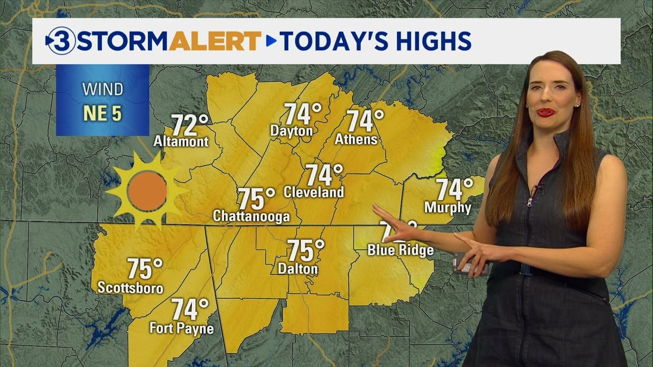 Alison Pryor's midday weather - YouTube