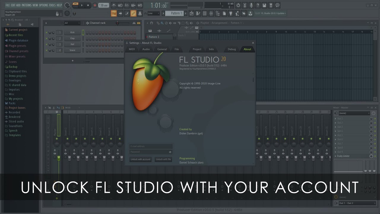 I've created my first official FL Studio THEME (Free Download) : r/FL_Studio