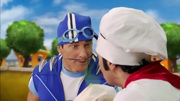 All Lazytown Episodes but only when Sportacus says Robbie