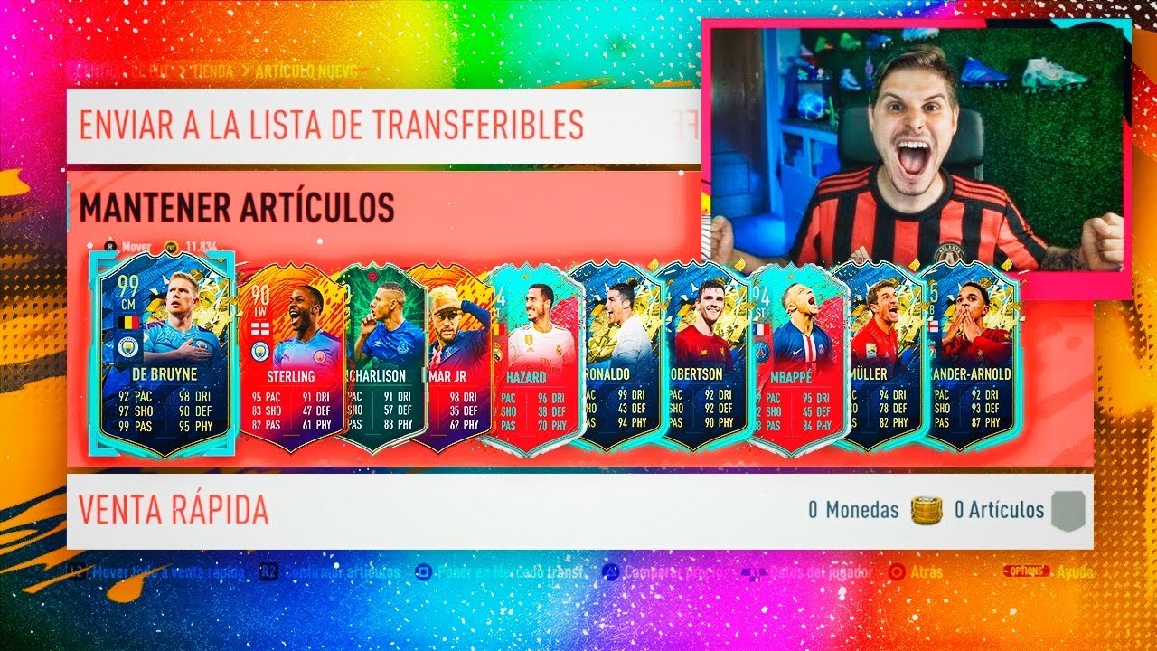 ABRIENDO LAS NUEVAS RECOMPENSAS TOP 100!! | FIFA 20