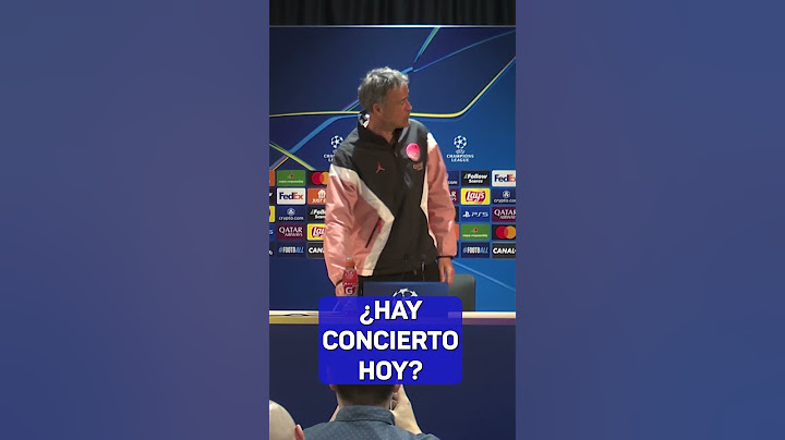 La VIRAL ENTRADA de LUIS ENRIQUE en sala de prensa: "¿HAY CONCIERTO HOY?"