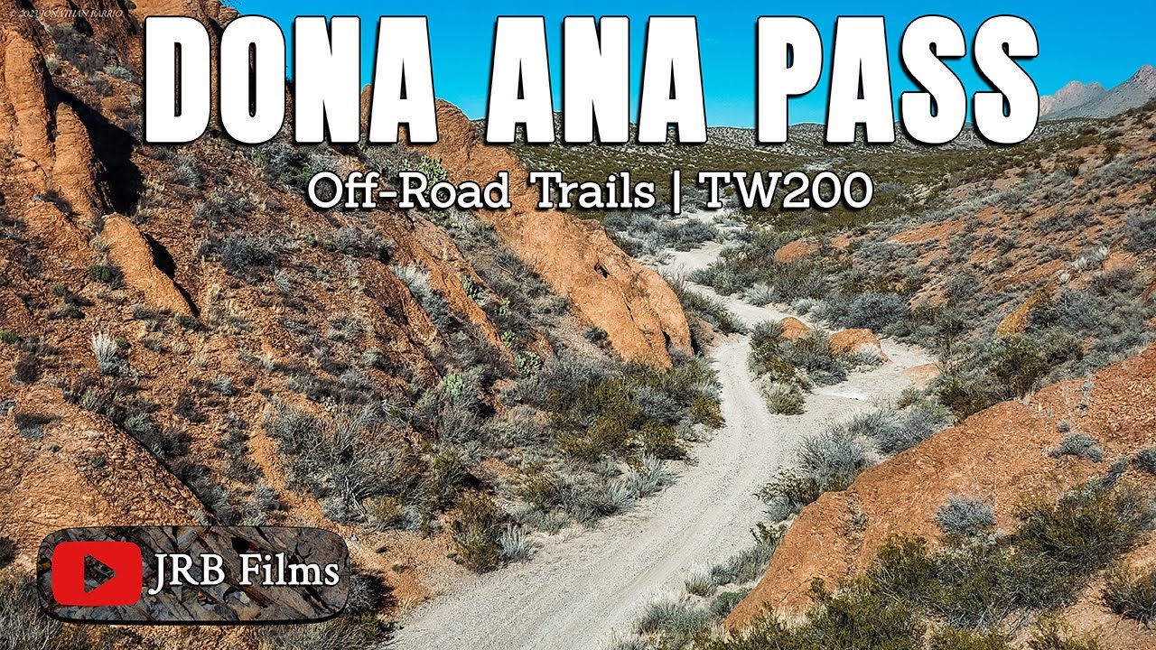 Offroad Trails TW200 Dona Ana Pass YouTube