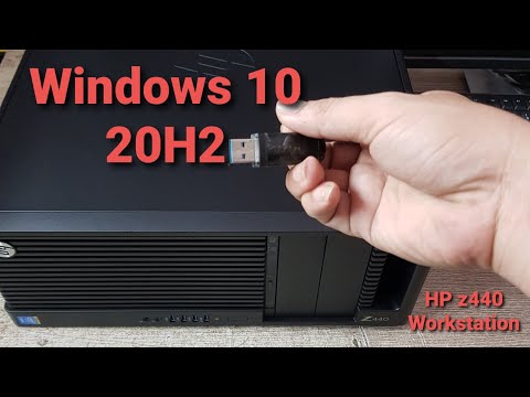 Làm USB BOOT cài đặt WINDOWS 10 20H2 cho HP z440 ...