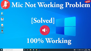 [Hindi] microphone not working windows 10 laptop |  Fix Windows 10 Microphone not working