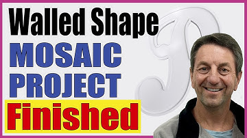 Creating A Walled Shape Letter Completed Part 2