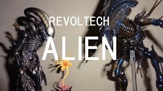 特撮リボルテック エイリアン ＆ エイリアンクイーン レビュー - YouTube