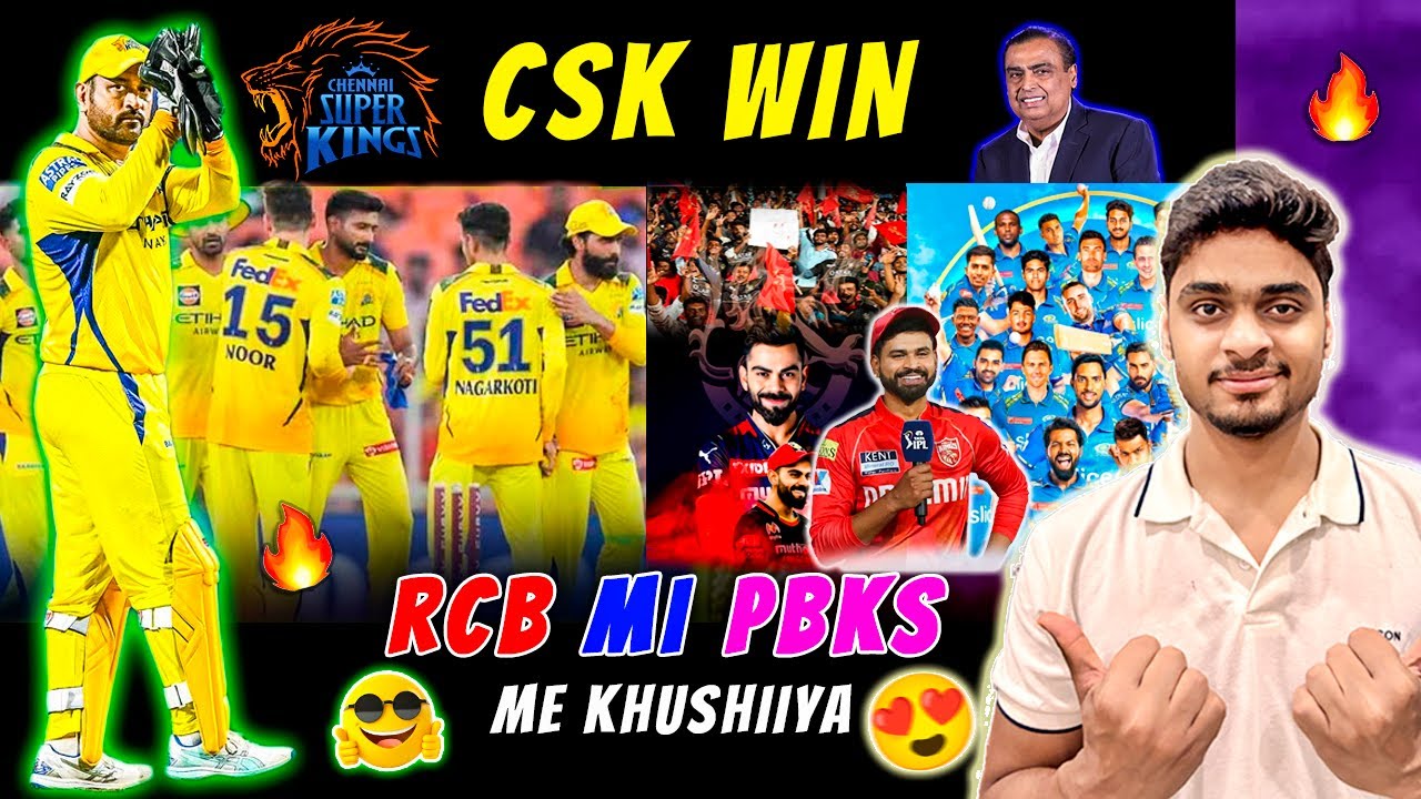 Good News For RCB Fans, CSK Gives Big Good News For all Teams | Full Scenario Change in Points Table