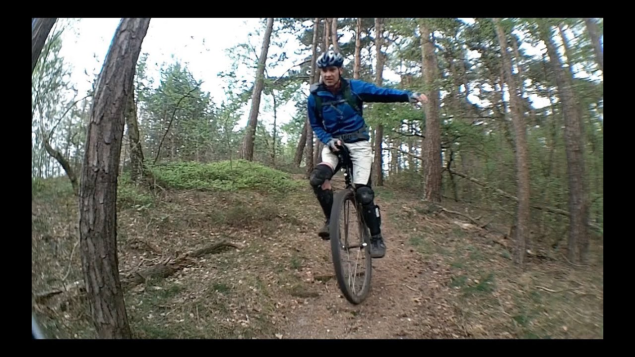 36 Inch Mountain Unicycling YouTube